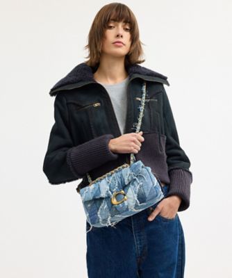 タビー ショルダー バッグ 26・リパーパス デニム パッチワーク